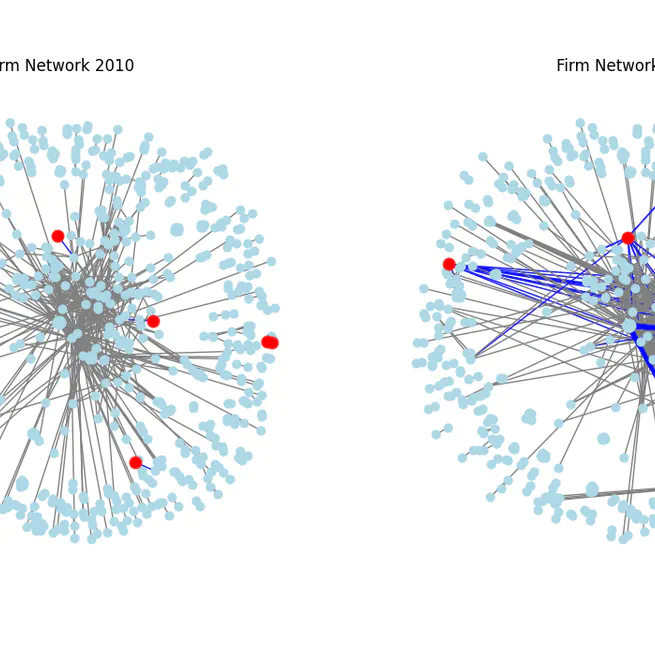 Ownership networks, financing and firm growth